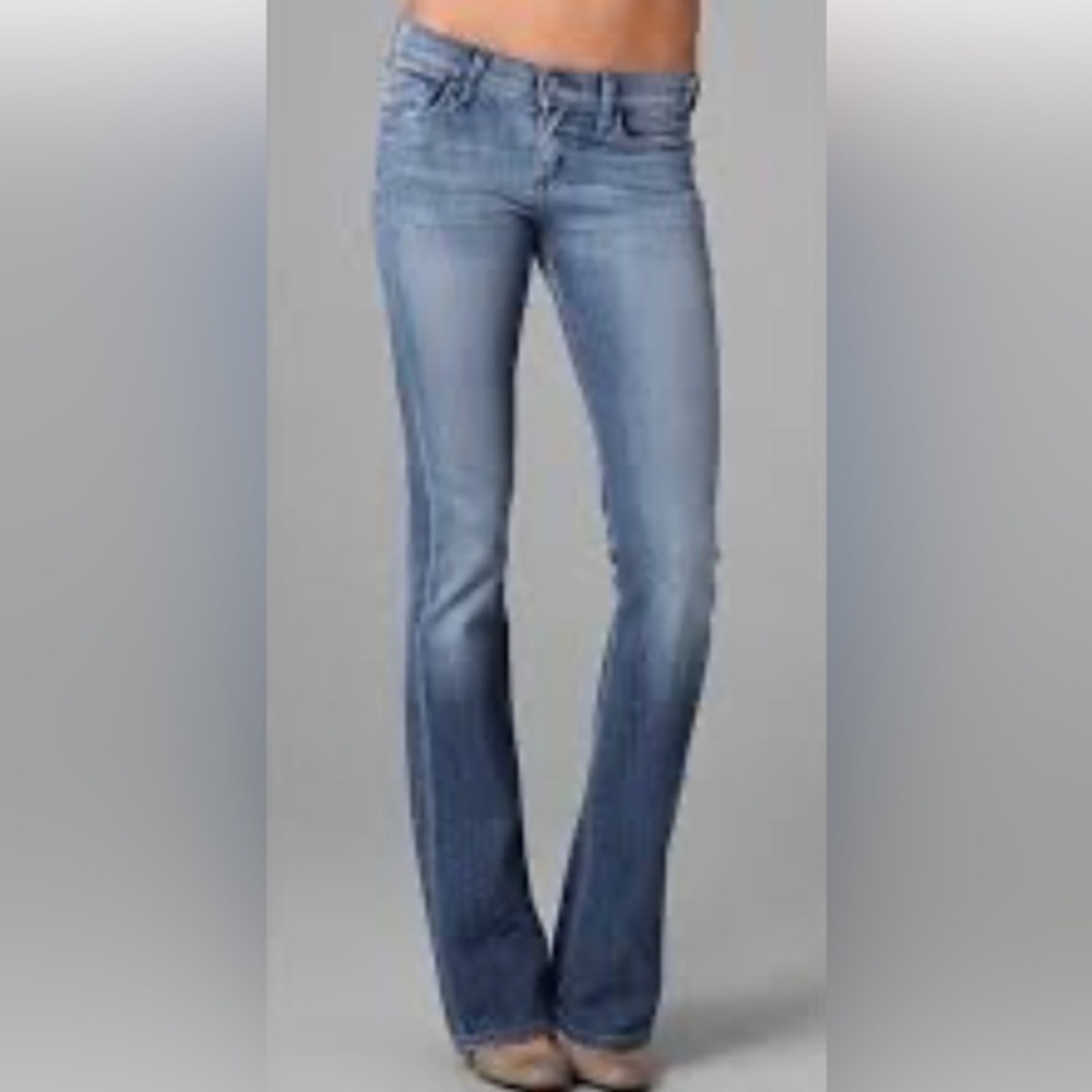Citizens of humanity Kelly #001 low waist bootcut medium wash jeans, size 25